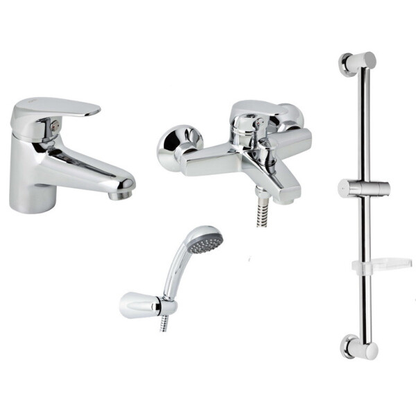 

Набор смесителей для ванны со штангой GENEBRE Ge2 04GE2V17RO (19880)