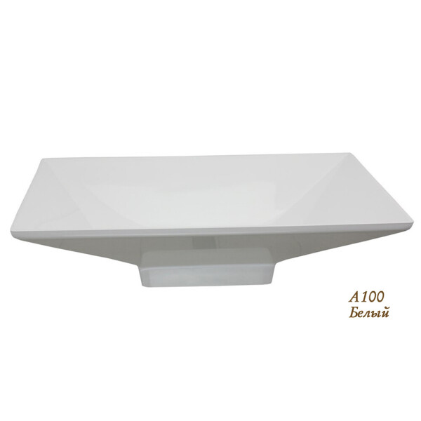 

Раковина прямоугольная Snail Аполлон А100 118A100 белая (21750)