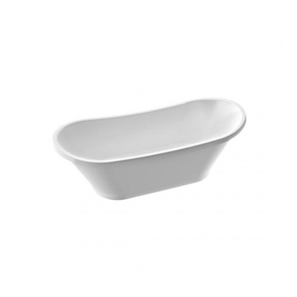 

Ванна отдельностоящая Fancy Marble Newton 156.7х 65см 90160001 белая (22177)