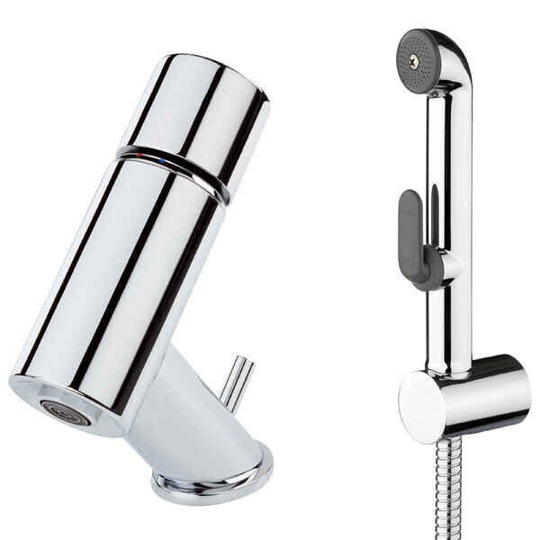 

Смеситель для умывальника ORAS IL BAGNO ALESSI ONE хром 8502 (23217)
