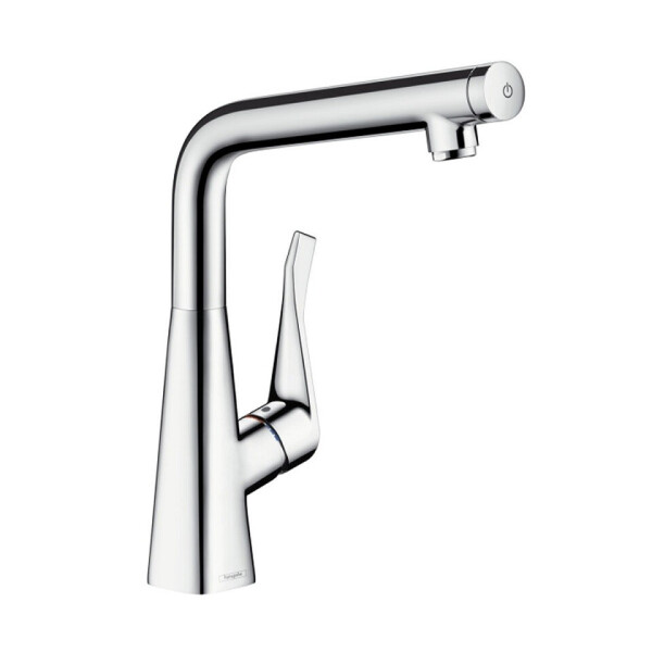 

Кухонный смеситель с кнопкой Hansgrohe Metris Select 14883000 (23984)