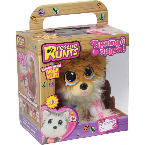 

Игровой набор Rescue Runts Спаси друга Померанский шпиц (S19012)