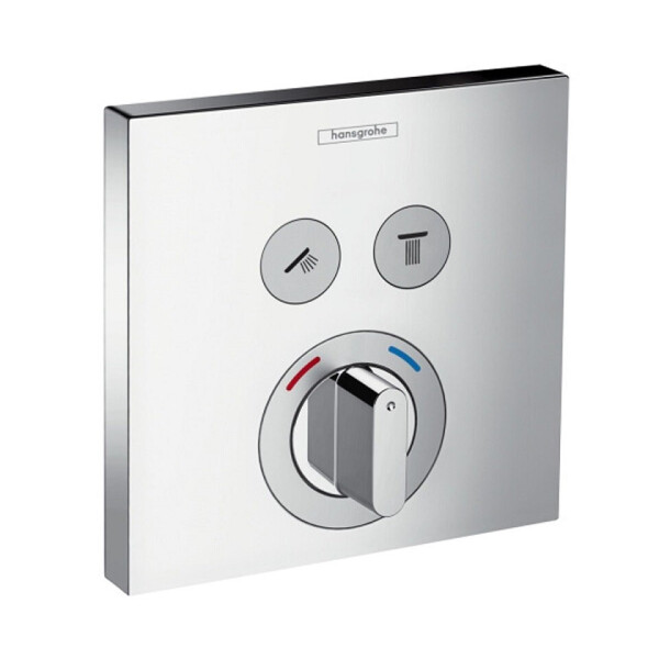 

Смеситель для 2 потребителей Hansgrohe ShowerSelect S 15768000 (24028)