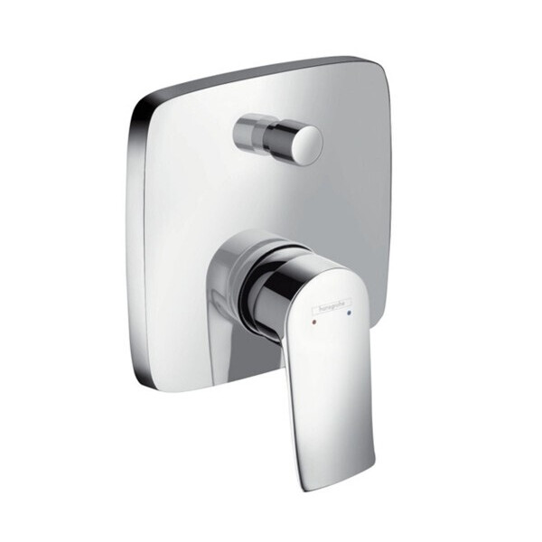 

Настенный смеситель для душа однорычажный Hansgrohe Metris 31454000 (24297)