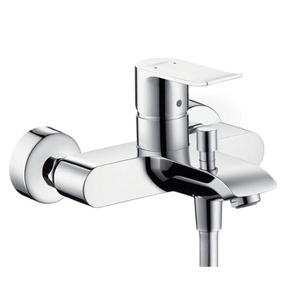 

Смеситель для ванны однорычажный Hansgrohe Metris 31480000 (24303)