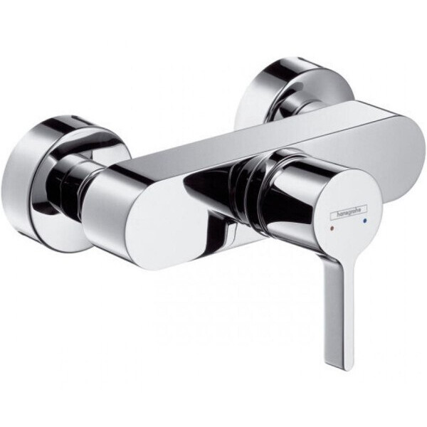 

Настенный смеситель для душа однорычажный Hansgrohe Metris S 31660000 (24322)