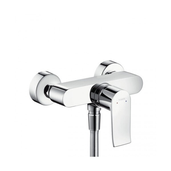 

Настенный смеситель для душа однорычажный Hansgrohe Metris 31680000 (24326)