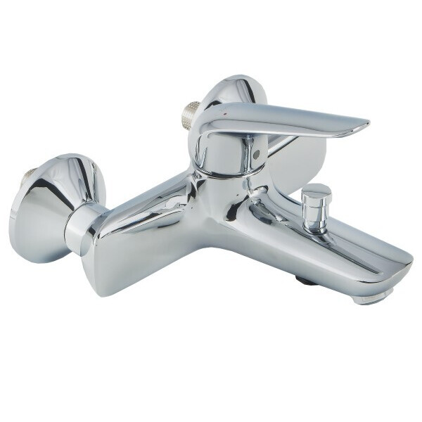 

Смеситель для ванны, однорычажный настенный Hansgrohe Novus 71040000 (24403)