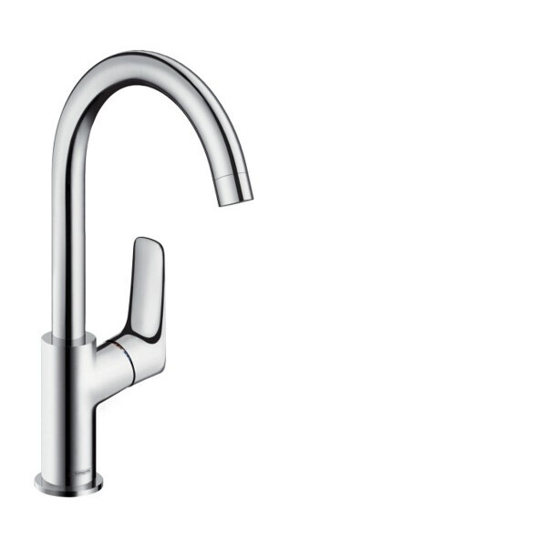 

Смеситель для раковины однорычажный Hansgrohe Logis 71130000 (24417)