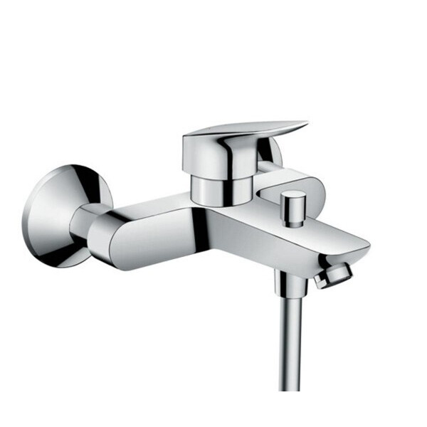 

Смеситель для ванны однорычажный настенный Hansgrohe Logis 71400000 (24442)