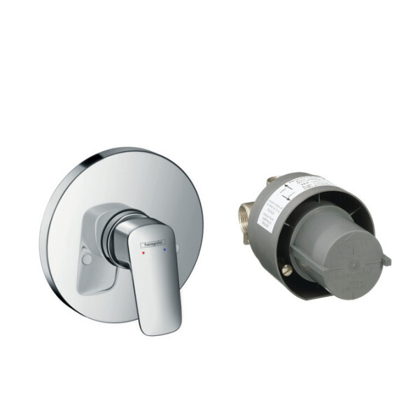 

Смеситель для душа однорычажный настенный Hansgrohe Logis 71666000 (24450)