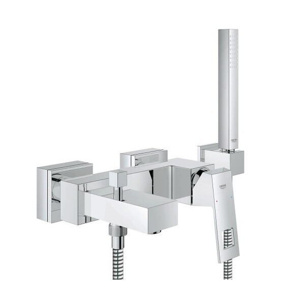 

Смеситель для ванны и душа однорычажный Grohe EUROCUBE 23141000 (25604)