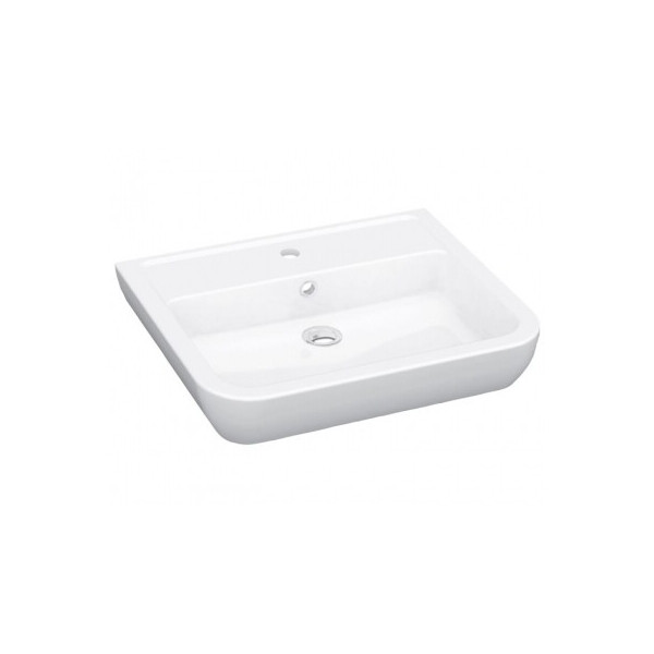 

Керамическая раковина Idevit Halley 60 см 3201-0455 белая (26859)