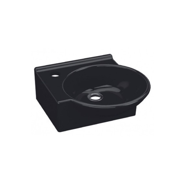 

Керамическая раковина левая IDEVIT Myra Mini 36 см 0201-0367-07 черная (26992)