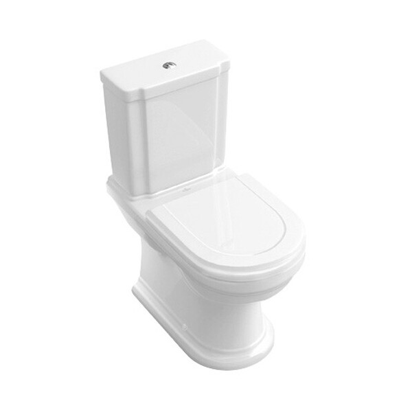 

Чаша унитаза напольная VILLEROY & BOCH HOMMAGE 666210R2 белая (27523)