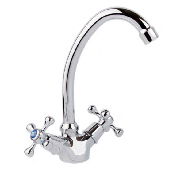 

Кухонный смеситель двухвентильный SW Delta 271F SWDEL271F хром (46249)