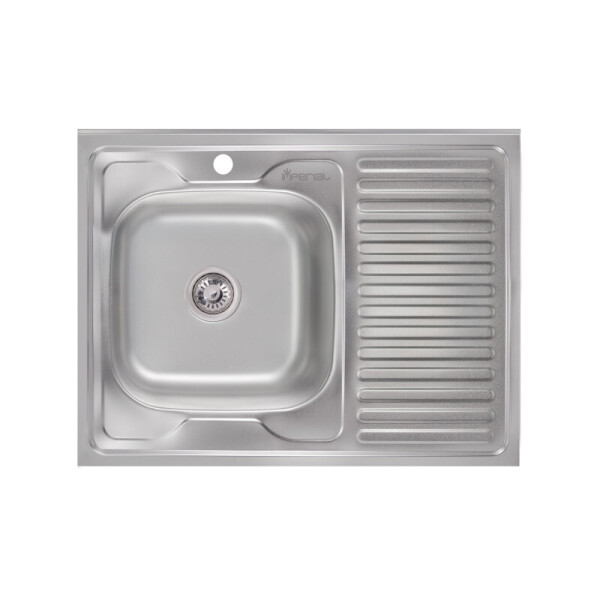 

Кухонная мойка прямоугольная Imperial 6080-L Decor IMP6080LDEC (35935)