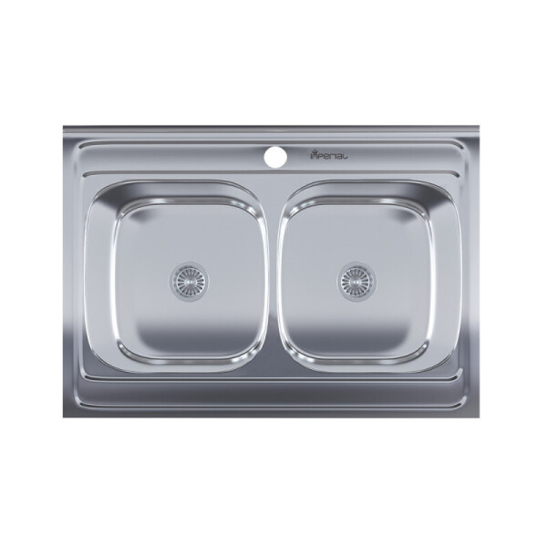 

Кухонная мойка прямоугольная Imperial 6080 Satin матовая IMP6080SAT (35883)