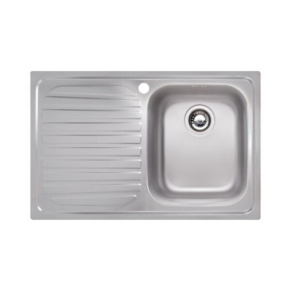 

Стальная мойка, прямоугольная Apell Venezia VE791ILAC 790х500 в комплекте с донным клапаном (35713)