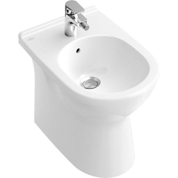 

Биде напольное VILLEROY & BOCH O.NOVO 54610001 белое (28102)