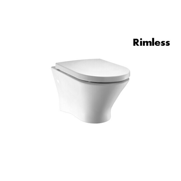

Унитаз подвесной Roca Nexo Clean Rim c сиденьем Soft-Close A34H64L000 белый (28641)
