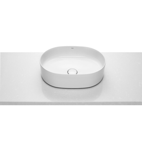 

Раковина накладная овальная 50х37см ROCA INSPIRA Round A327520000 белая (28872)