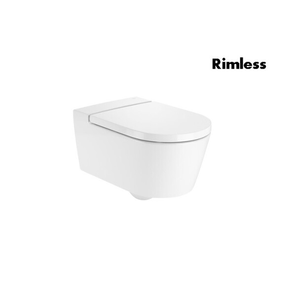 

Унитаз подвесной Roca Inspira Round Rimless A346527000 белый (28880)