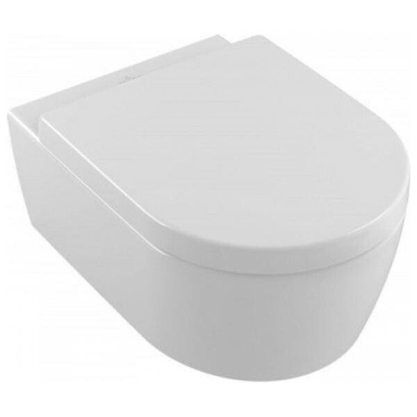 

Унитаз безободковый без крышки VILLEROY & BOCH AVENTO 5656R001 белый (29102)