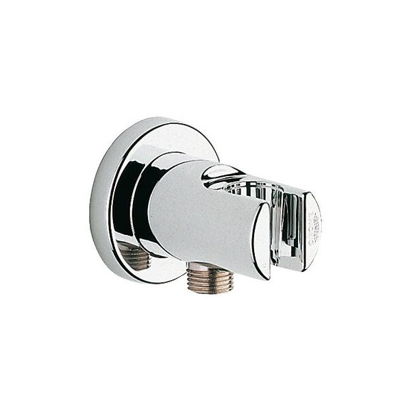

Подключение для душевого шланга GROHE RELEXA с держателем ручого душа 28628000 хром (30077)
