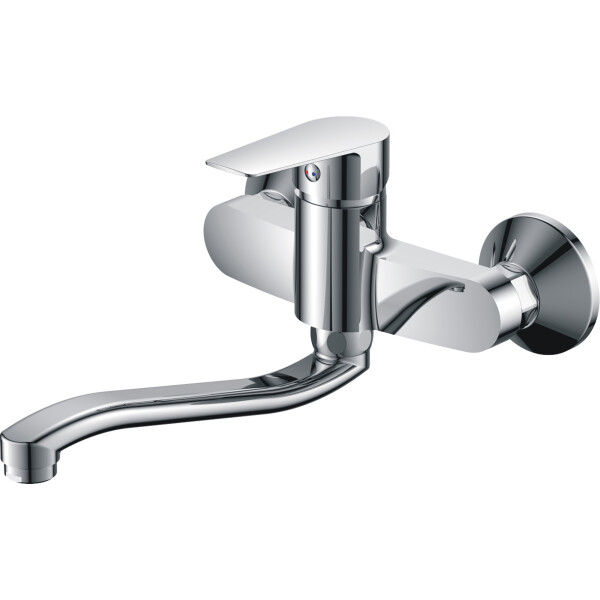 

Смеситель для умывальника ROZZY JENORI LOTUS RBZZ002-7 хром (30327)