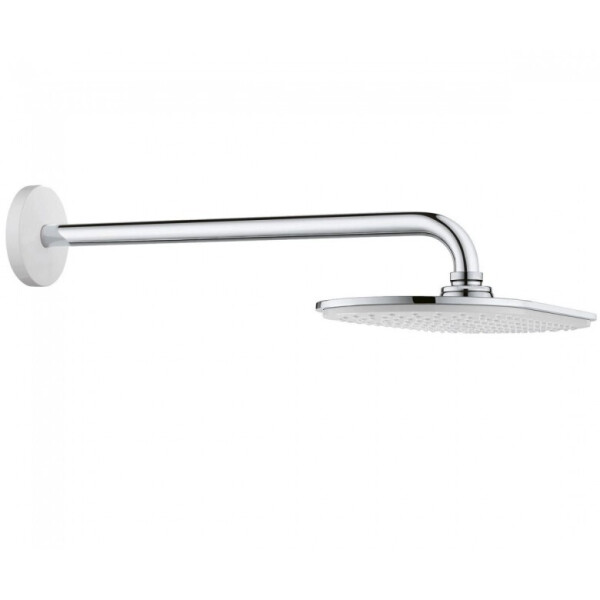 

Лейка для верхнего душа с держателем 42.2см Grohe Rainshower Cosmopolitan 26170LS0 хром- белый (58030)
