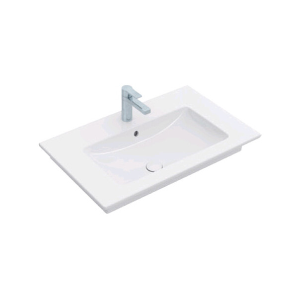 

Раковина прямоугольная 80х50см Villeroy&Boch Verity Line 4A128L01 белая (30496)