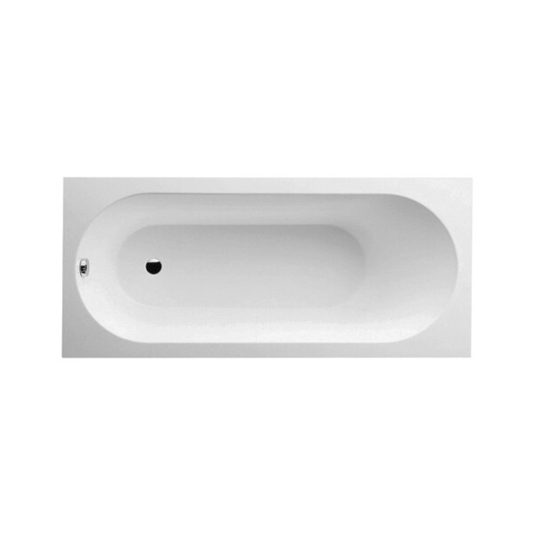 

Квариловая прямоугольная ванна с ножками 160х75 см, VILLEROY & BOCH OBERON UBQ160OBE2V-01 (56675)