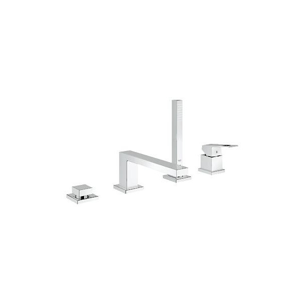 

Смеситель для ванны на 4 отверстия GROHE EUROCUBE 19897001 хром (30948)