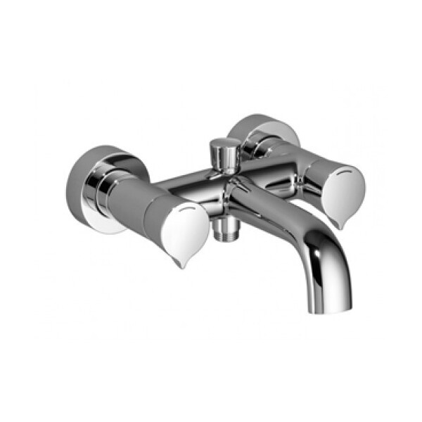 

Смеситель для ванны двухвентельный Dornbracht La Fleur 25 100 955-00 хром (57450)