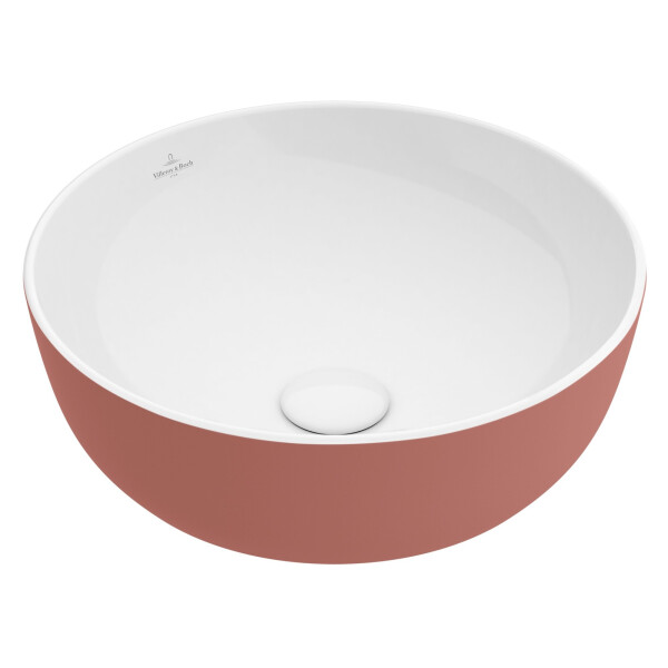 

Раковина керамическая отдельностоящая VILLEROY & BOCH ARTIS 417943BC розовая (45761)