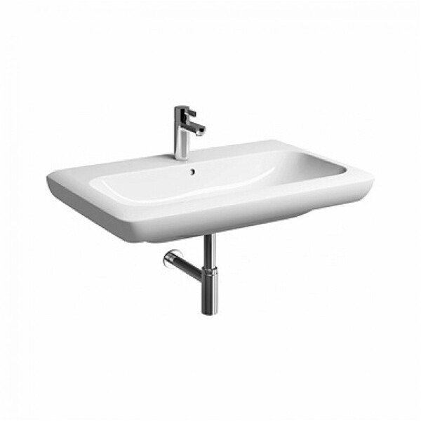 

Раковина керамическая прямоугольная 800 KOLO LIFE! M21180900 белая (45806)
