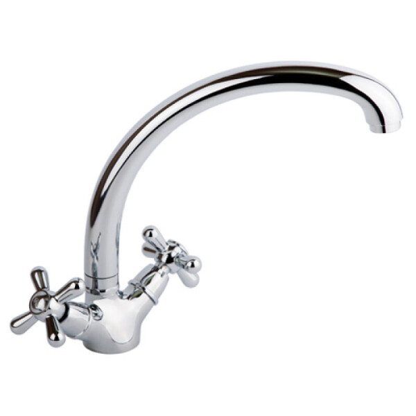 

Кухонный смеситель двухвентильный Touch-Z Dominox 273 TZDOM273 хром (48099)