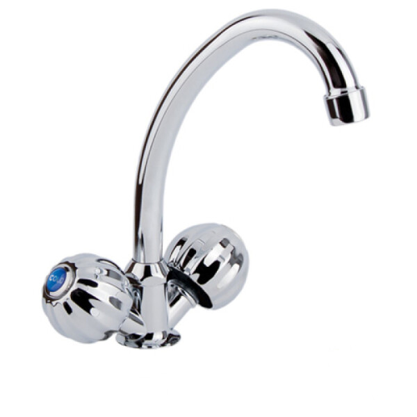 

Кухонный смеситель двухвентильный SW Olympic 2710F SWOLY2710F хром (46297)