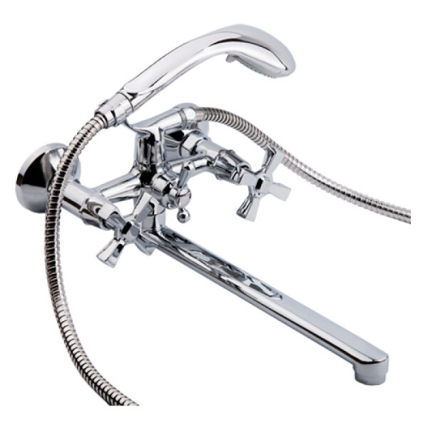 

Смеситель для ванны настенный двухвентильный SW Omega 143 SWOME143 хром (46300)