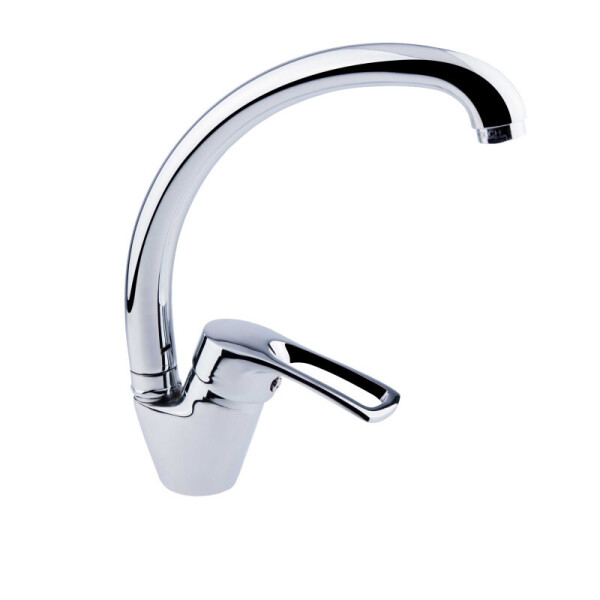 

Кухонный смеситель однорычажный Sanitary Wares G-Ferro Hansberg 008F SWGFEHAN008F хром (46327)