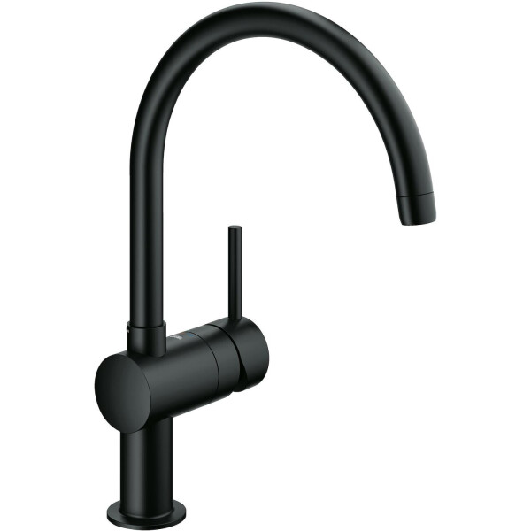 

Кухонный смеситель однорычажный GROHE MINTA 32917KS0, черный (42710)