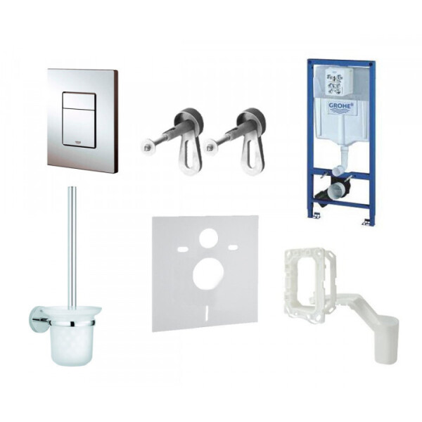 

Инсталляция для унитаза (6 в 1) GROHE RAPID SL 39000000 хром (58172)