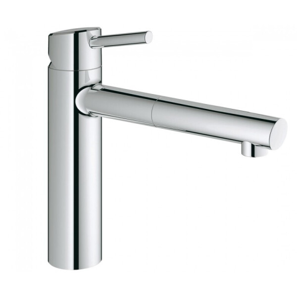 

Кухонный смеситель с выдвижным изливом GROHE CONCETTO 31129001 хром (42652)