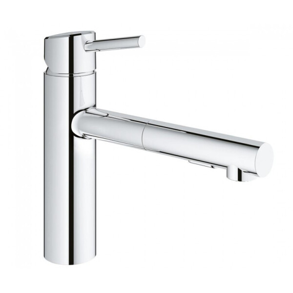 

Кухонный смеситель с выдвижным изливом GROHE CONCETTO 30273001 хром (42650)