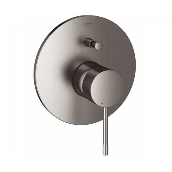 

Смеситель для ванны скрытого монтажа GROHE Essence внешняя часть 19285AL1 матовый графит (58109)