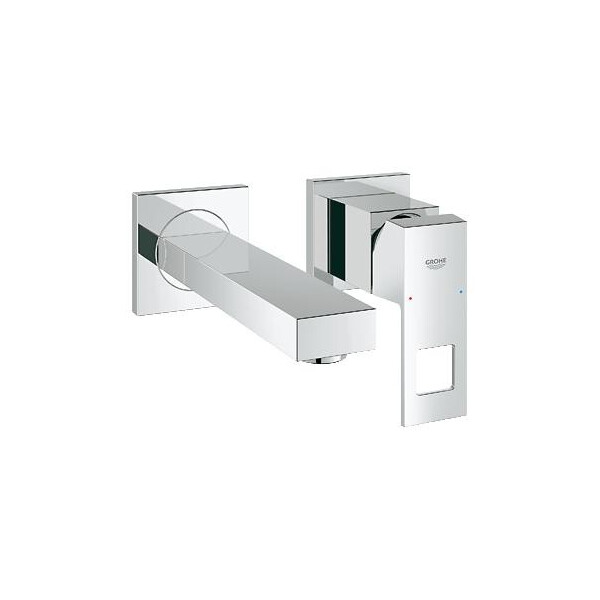 

Смеситель для раковины на два отверстия GROHE EUROCUBE 19895000 (56709)