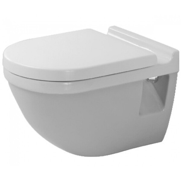 

Унитаз подвесной без крышки DURAVIT STARCK3 2200090000 белый (42141)