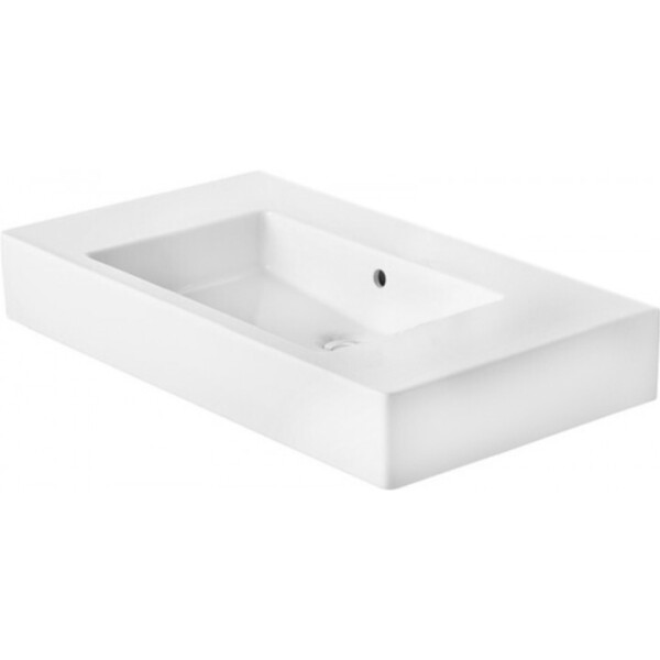 

Раковина керамическая прямоугольная 85х49 DURAVIT VERO 0329850000 белая (50130)