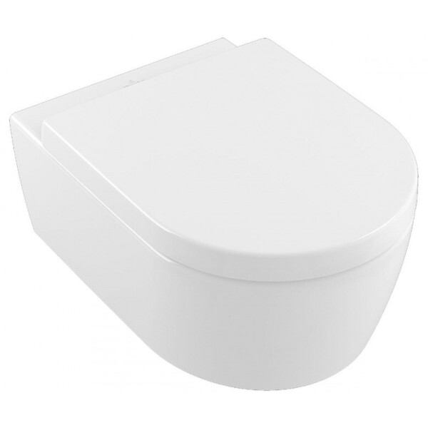 

Унитаз подвесной с крышкой soft-close VILLEROY & BOCH AVENTO 5656HR01 белый (43942)